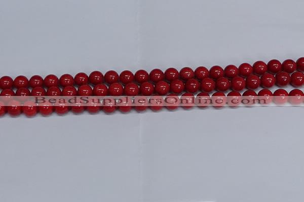 CMJ24 15.5 inches 8mm round Mashan jade beads wholesale