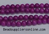 CMJ253 15.5 inches 4mm round Mashan jade beads wholesale