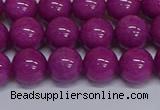 CMJ257 15.5 inches 12mm round Mashan jade beads wholesale