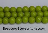 CMJ268 15.5 inches 6mm round Mashan jade beads wholesale