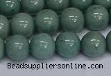 CMJ285 15.5 inches 12mm round Mashan jade beads wholesale