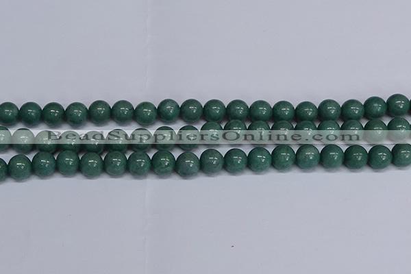 CMJ292 15.5 inches 12mm round Mashan jade beads wholesale