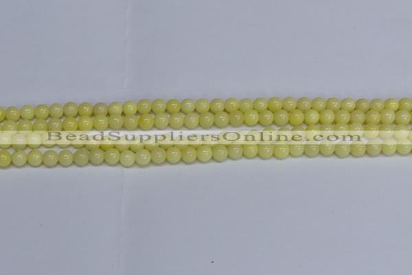 CMJ296 15.5 inches 6mm round Mashan jade beads wholesale