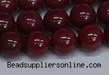 CMJ33 15.5 inches 12mm round Mashan jade beads wholesale