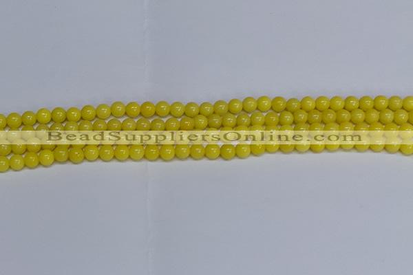 CMJ37 15.5 inches 6mm round Mashan jade beads wholesale