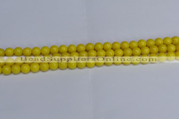 CMJ38 15.5 inches 8mm round Mashan jade beads wholesale