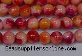 CMJ401 15.5 inches 6mm round rainbow jade beads wholesale