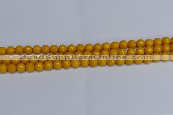 CMJ45 15.5 inches 8mm round Mashan jade beads wholesale