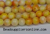 CMJ506 15.5 inches 6mm round rainbow jade beads wholesale