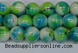 CMJ522 15.5 inches 10mm round rainbow jade beads wholesale