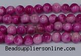 CMJ526 15.5 inches 4mm round rainbow jade beads wholesale