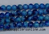 CMJ540 15.5 inches 4mm round rainbow jade beads wholesale