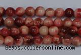 CMJ554 15.5 inches 4mm round rainbow jade beads wholesale