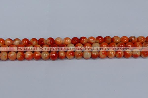 CMJ606 15.5 inches 10mm round rainbow jade beads wholesale