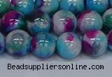 CMJ614 15.5 inches 12mm round rainbow jade beads wholesale