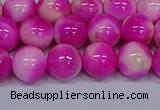 CMJ641 15.5 inches 10mm round rainbow jade beads wholesale