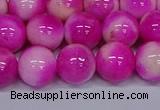 CMJ642 15.5 inches 12mm round rainbow jade beads wholesale