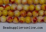 CMJ646 15.5 inches 6mm round rainbow jade beads wholesale