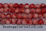 CMJ680 15.5 inches 4mm round rainbow jade beads wholesale