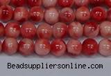 CMJ681 15.5 inches 6mm round rainbow jade beads wholesale