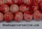 CMJ684 15.5 inches 12mm round rainbow jade beads wholesale