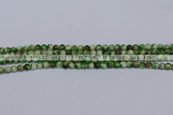 CMJ702 15.5 inches 6mm round rainbow jade beads wholesale