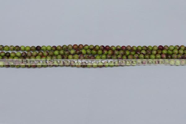 CMJ743 15.5 inches 4mm round rainbow jade beads wholesale