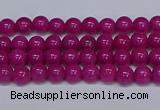 CMJ78 15.5 inches 4mm round Mashan jade beads wholesale