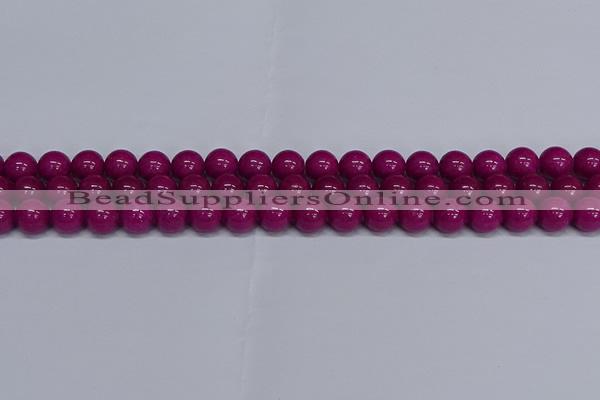 CMJ81 15.5 inches 10mm round Mashan jade beads wholesale