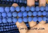 CMJ848 15.5 inches 10mm round matte Mashan jade beads wholesale