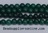 CMJ85 15.5 inches 4mm round Mashan jade beads wholesale