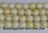 CMJ900 15.5 inches 4mm round Mashan jade beads wholesale