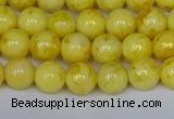 CMJ905 15.5 inches 4mm round Mashan jade beads wholesale