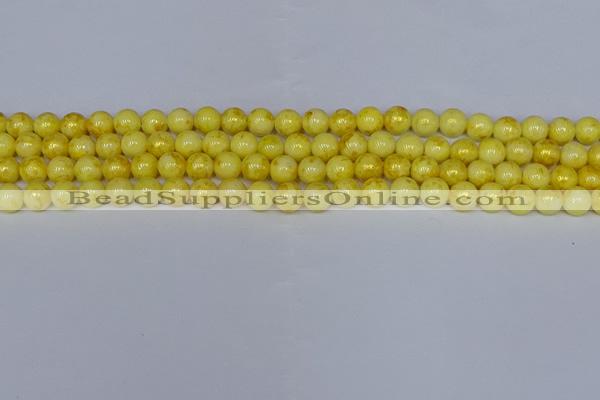 CMJ905 15.5 inches 4mm round Mashan jade beads wholesale