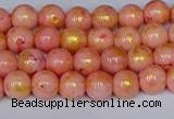 CMJ910 15.5 inches 4mm round Mashan jade beads wholesale