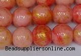 CMJ912 15.5 inches 8mm round Mashan jade beads wholesale