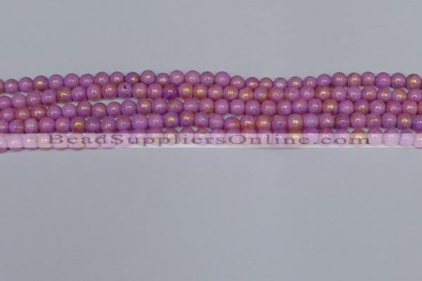 CMJ920 15.5 inches 4mm round Mashan jade beads wholesale