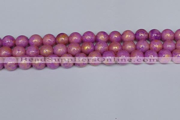 CMJ923 15.5 inches 10mm round Mashan jade beads wholesale