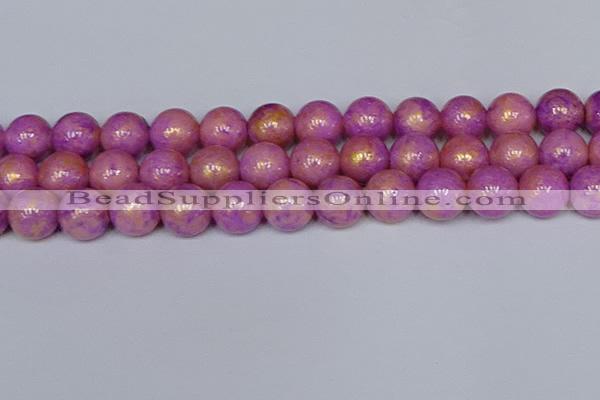 CMJ924 15.5 inches 12mm round Mashan jade beads wholesale