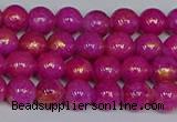 CMJ925 15.5 inches 4mm round Mashan jade beads wholesale