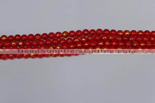 CMJ935 15.5 inches 4mm round Mashan jade beads wholesale