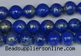 CMJ955 15.5 inches 4mm round Mashan jade beads wholesale