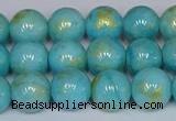 CMJ966 15.5 inches 6mm round Mashan jade beads wholesale