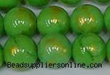 CMJ978 15.5 inches 10mm round Mashan jade beads wholesale