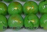 CMJ979 15.5 inches 12mm round Mashan jade beads wholesale