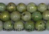 CMJ981 15.5 inches 6mm round Mashan jade beads wholesale