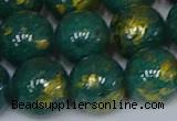 CMJ994 15.5 inches 12mm round Mashan jade beads wholesale