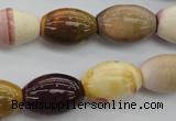 CMK128 15.5 inches 13*18mm rice mookaite beads wholesale