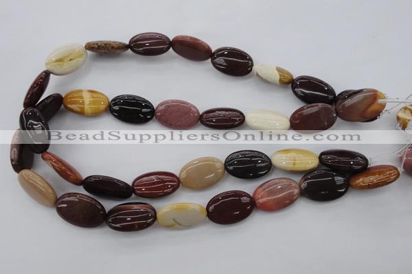 CMK142 15.5 inches 15*23mm oval mookaite beads wholesale