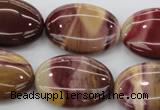 CMK143 15.5 inches 22*30mm oval mookaite beads wholesale